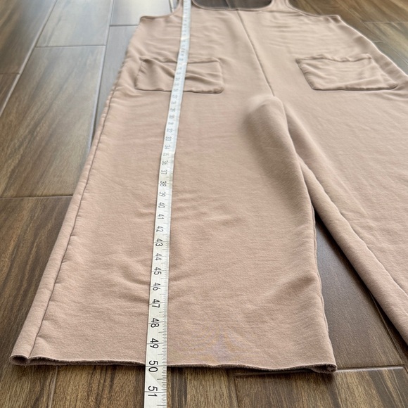 Madewell MWL Superbrushed Pull-On Jumpsuit in Telluride Stone, Medium - Picture 5 of 14